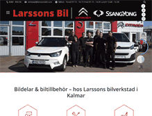 Tablet Screenshot of larssonsbil.com